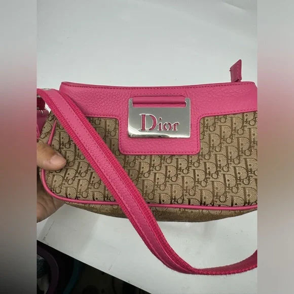 Christian Dior Street Chic Trotter Pink Handbag